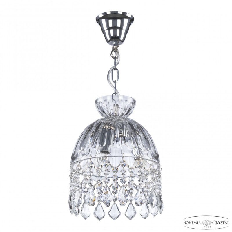 Подвесная люстра Bohemia Ivele Crystal 5478 5478/22 Ni Clear/M-1H Leafs