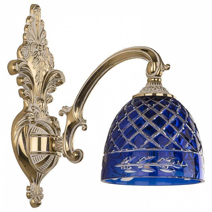 Бра Bohemia Ivele Crystal 7209 7209B14/1/175 GW P1 D Clear-Blue/H-1J