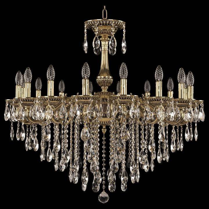 Подвесная люстра Bohemia Ivele Crystal 7502 75102/16/300 B GB