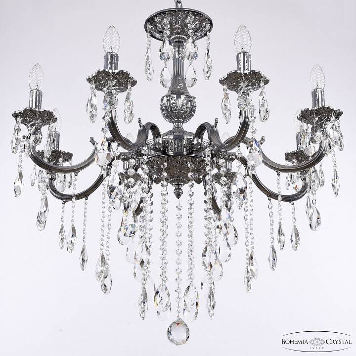 Подвесная люстра Bohemia Ivele Crystal AL7801 AL78101/8/250 B CG