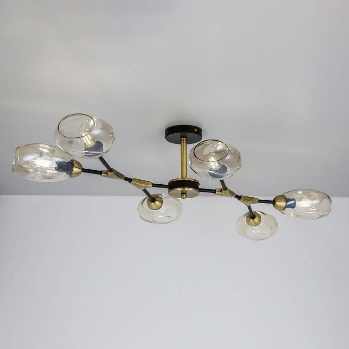 Люстра на штанге Citilux Монтана 6хE27 CL117165