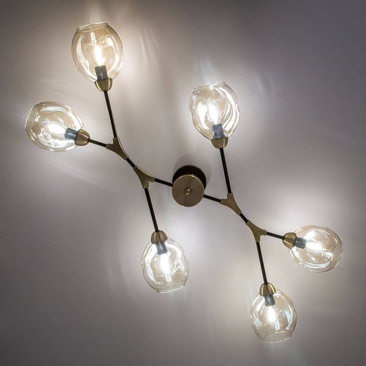 Люстра на штанге Citilux Монтана 6хE27 CL117165