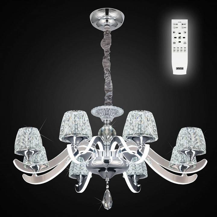 Подвесная люстра Citilux Eletto Montserrat 8 ламп EL338P08