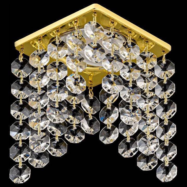 Встраиваемый светильник Dio DArte Tayo GU10 Золото Tayo GU10.5.14.8x8.117 G