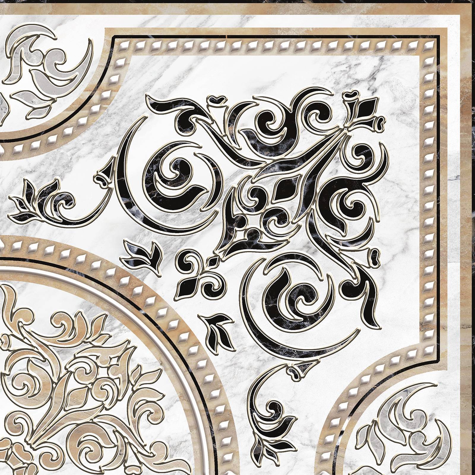 Декор Alma Ceramica Arina 418x418x8 мм DFU03ARA024