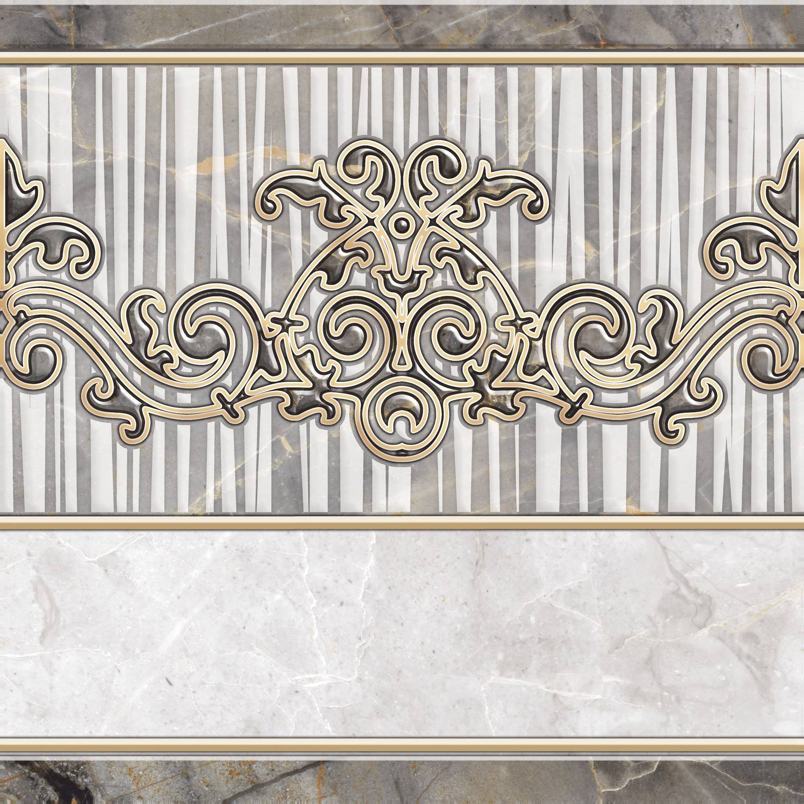 Декор Alma Ceramica Mitra 418х418х8 мм DFU03MIT004