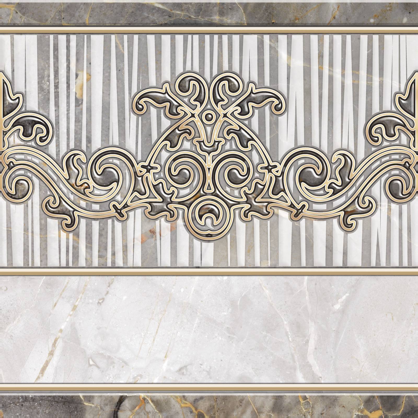 Декор Alma Ceramica Mitra 418х418х8 мм DFU03MIT004