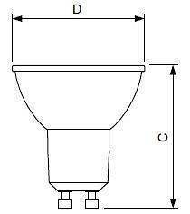 Лампа светодиодная Deko-Light Value GU10 4.9 Вт 2000 K 180113