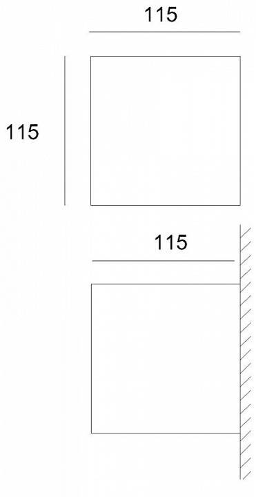 Накладной светильник Deko-Light Cube 341183
