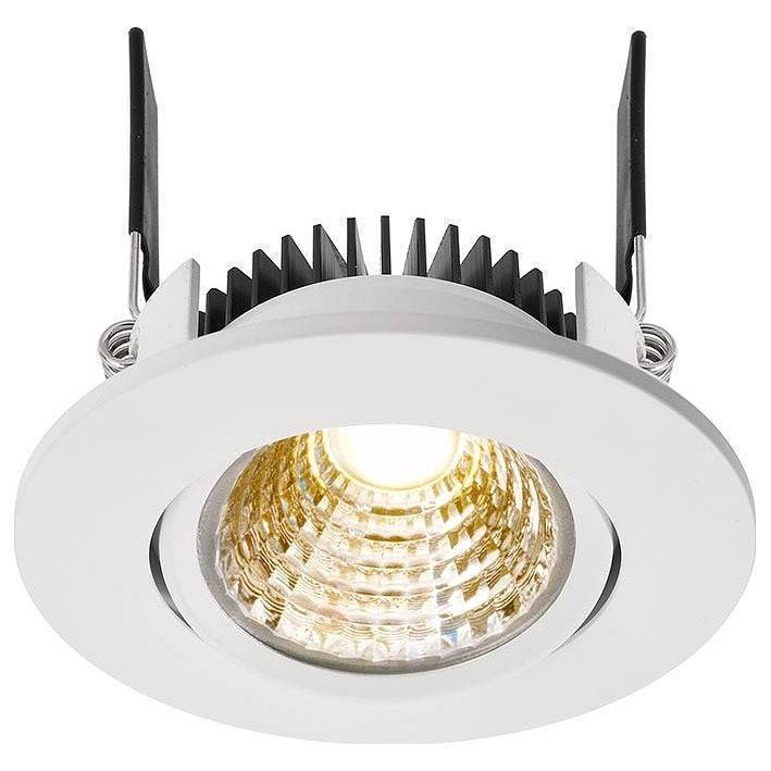 Встраиваемый светильник Deko-Light COB 70 9.3 Вт 3000K 15° серебристый 565300