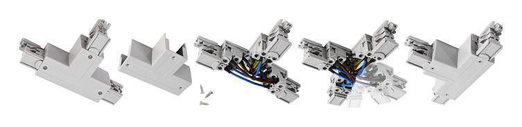 Соединитель T-образный для треков Deko-Light D Line 710028