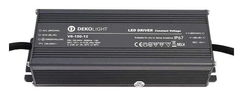 Блок питания Deko-Light IP CV 12 В 100 Вт IP67 872086