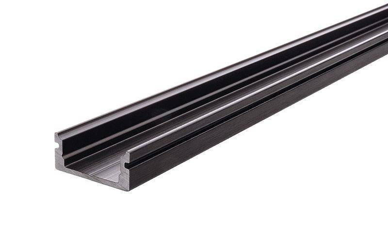 Профиль накладной Deko-Light AU-01-10 1000 мм черный 970023