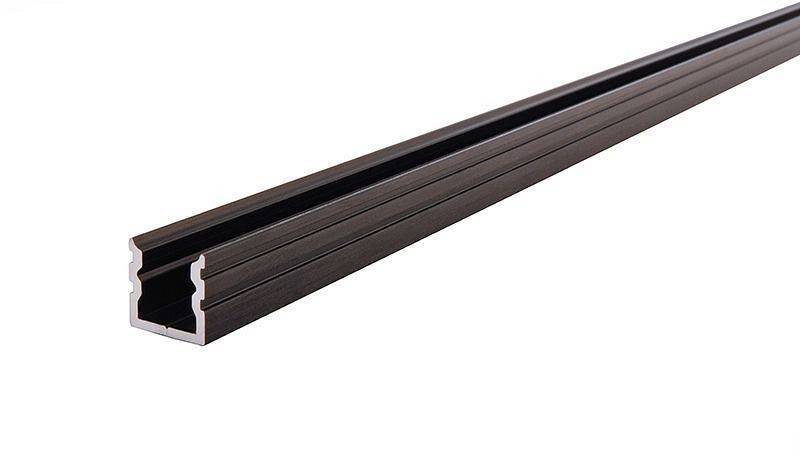 Профиль накладной Deko-Light AU-02-05 2000 мм черный 970183