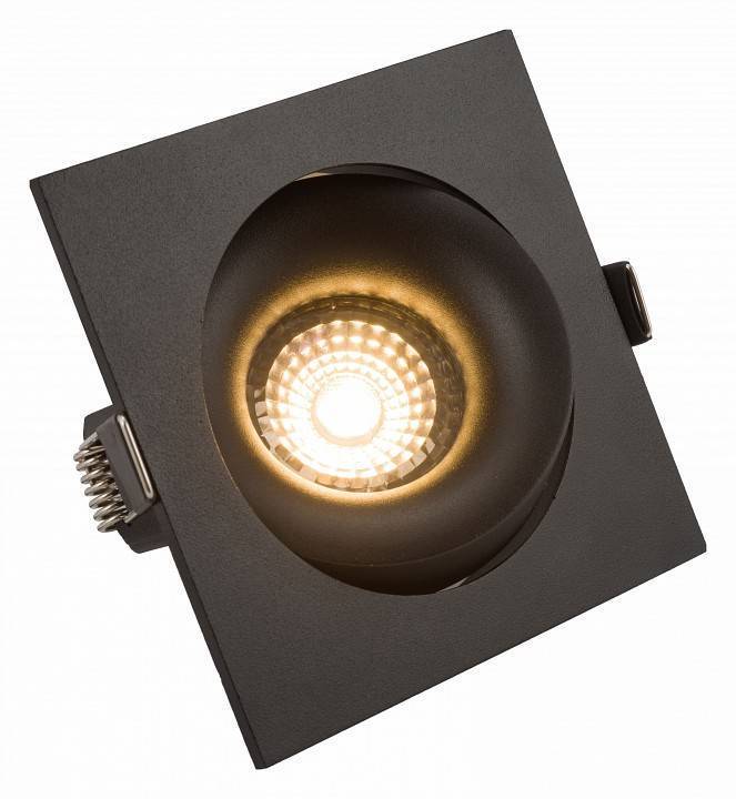 Встраиваемый светильник Denkirs Roto DK2121-BK