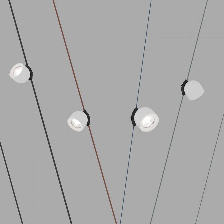 Накладной светильник Denkirs BELTY SPOT DK5540-WH+BK