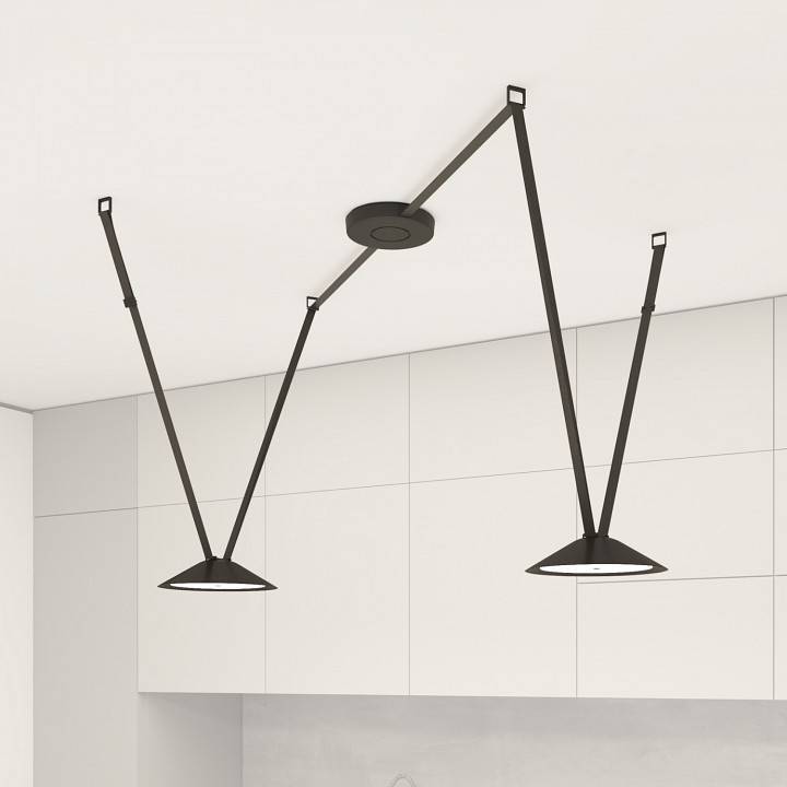 Комплект трековой системы Denkirs Belty SET темно-серый DK55SET03-01-DG