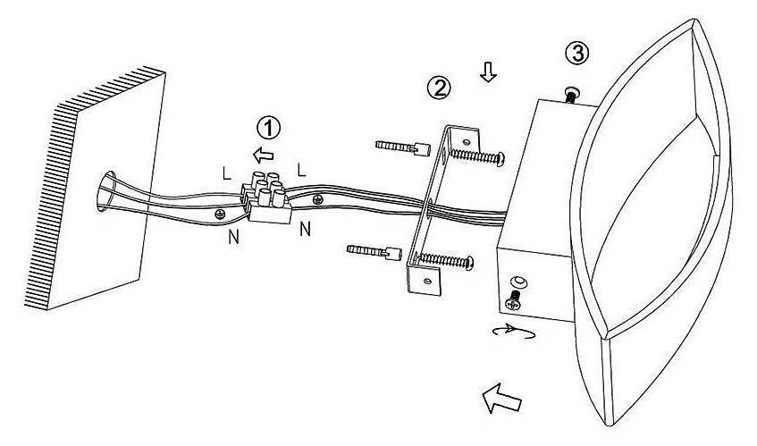 Накладной светильник DesignLed Ole GW-A715-5-BL-WW
