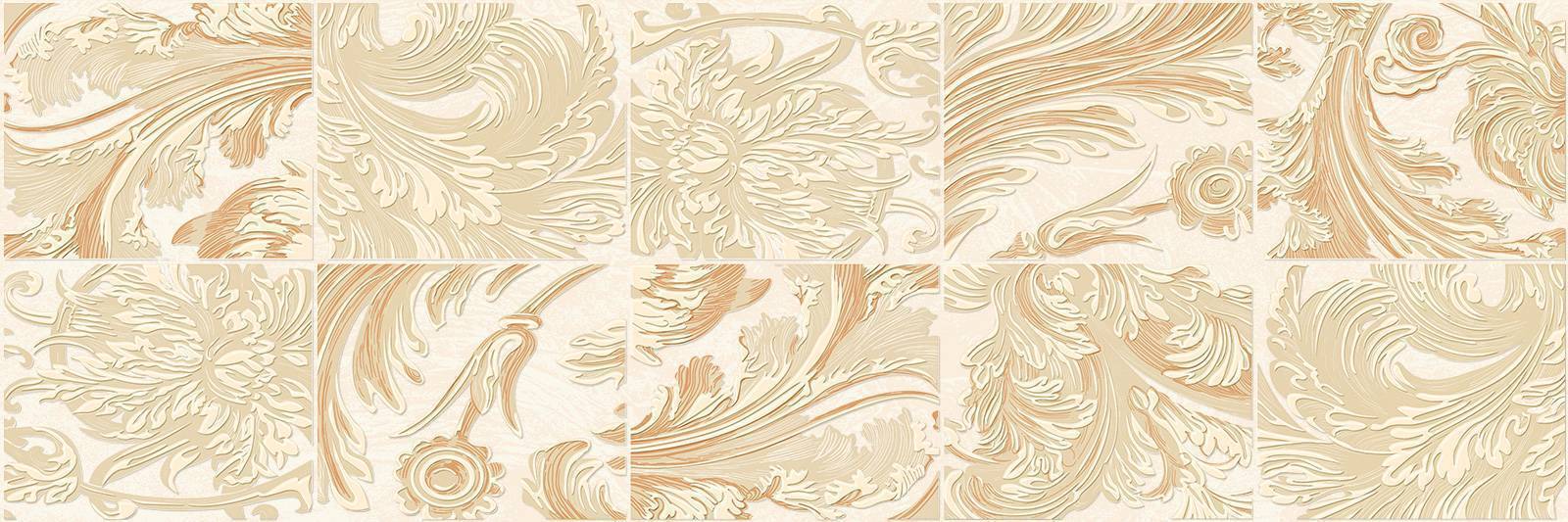 Вставка декоративная Alma Ceramica Dream 600x200x9 мм (5 шт в уп) DW11DRM11