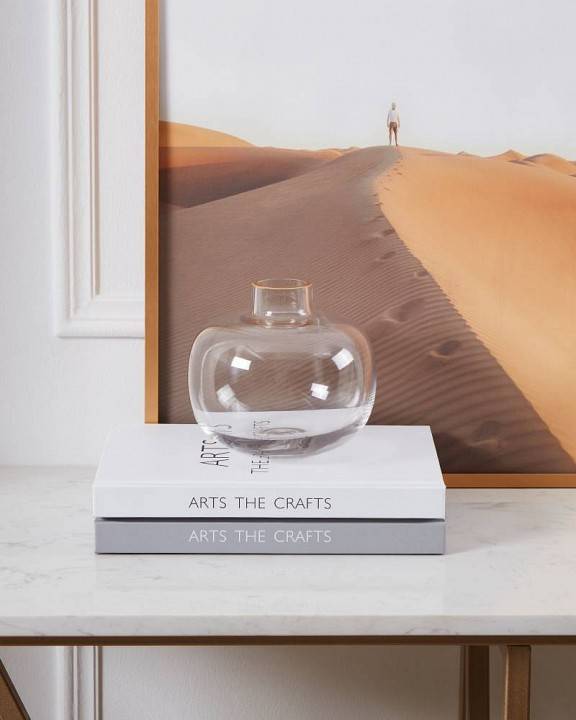 Ваза настольная Eglo Siranana стеклянная 118 мм 421214