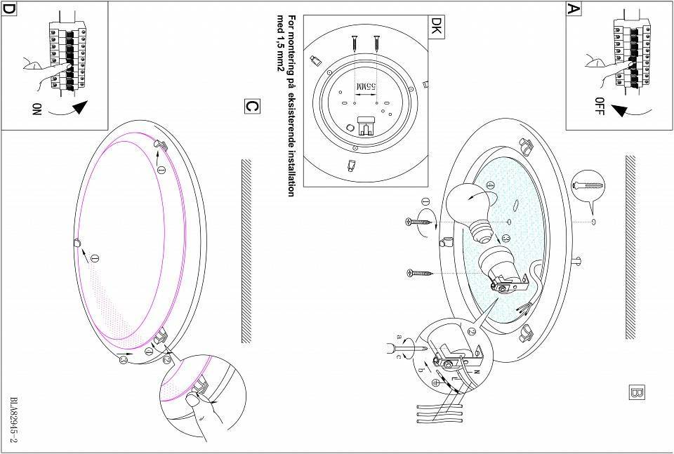 Накладной светильник Eglo ПРОМО Planet 1 83153