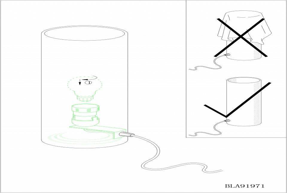Настольная лампа декоративная EGLO Bayman 91971