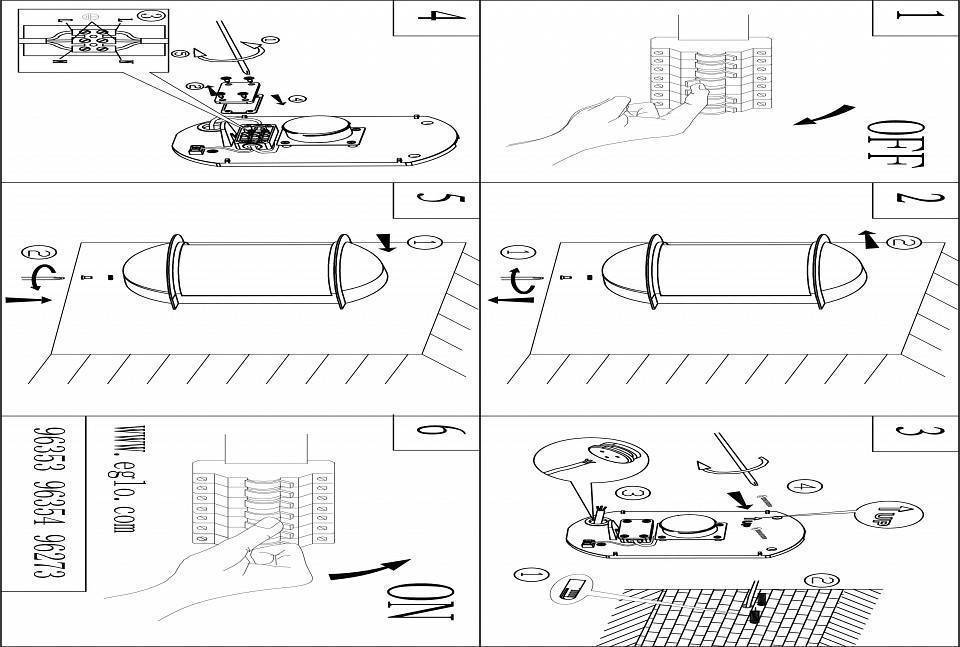 Накладной светильник Eglo ПРОМО Isoba 96354