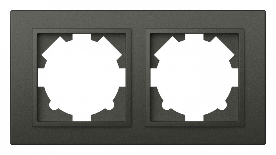 Рамка на 2 поста Elbi Eleсtriс Zena 500-011100-226