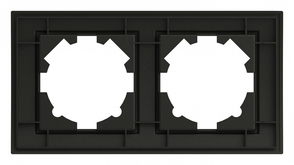 Рамка на 2 поста Elbi Eleсtriс Zena 500-011100-226