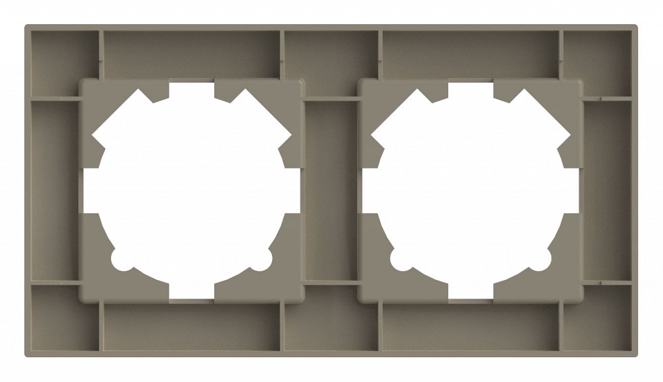 Рамка на 2 поста Elbi Eleсtriс Vega 510-010300-226