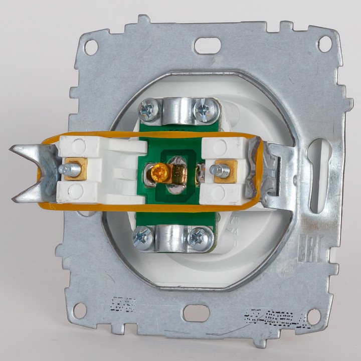 ТВ-розетка проходная без рамки Elbi Eleсtriс Jazz 607-006200-224