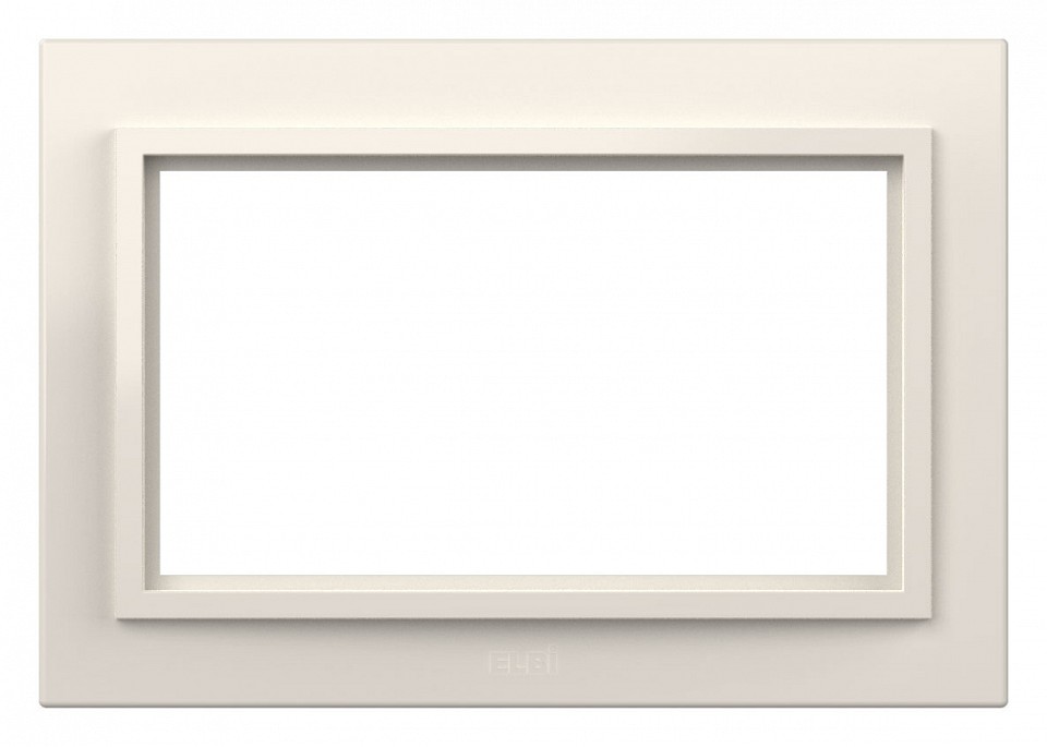 Рамка для двойной розетки Elbi Eleсtriс Zena 608-010200-907