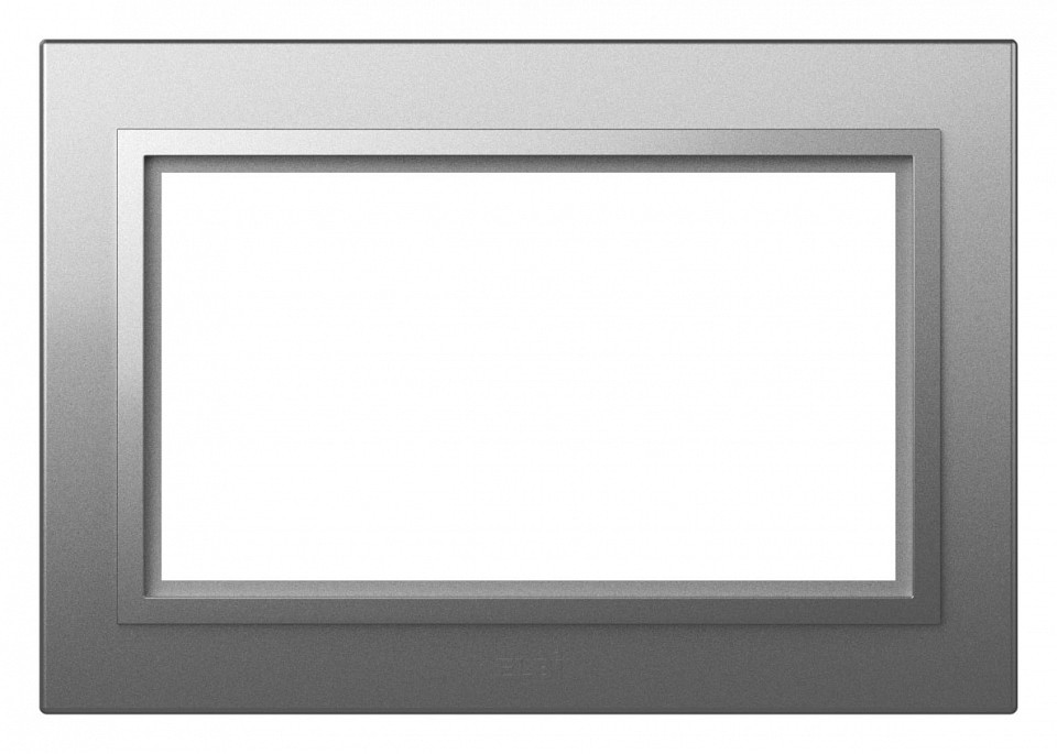 Рамка для двойной розетки Elbi Eleсtriс Zena 608-011000-907