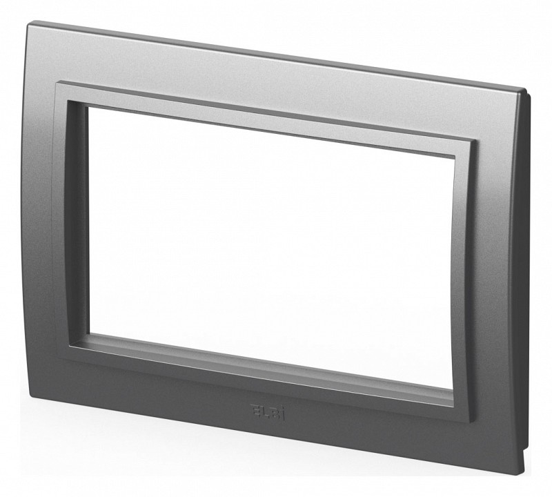 Рамка для двойной розетки Elbi Eleсtriс Zena 608-011000-907