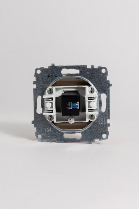 Розетка Ethernet RJ-45 без рамки Elbi Eleсtriс Zena Vega 609-011400-247