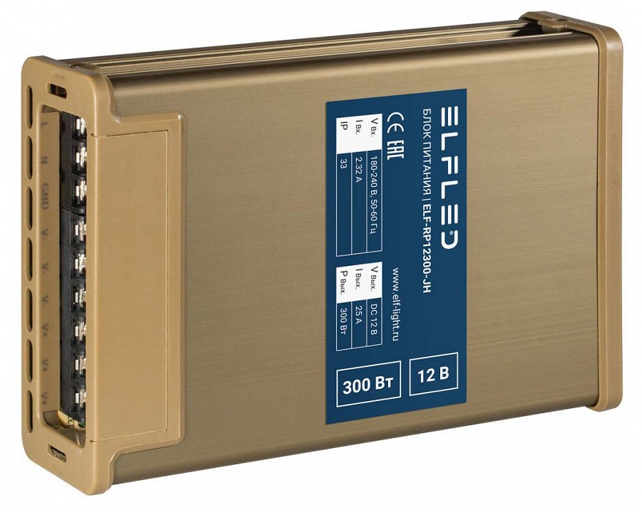 Блок питания ELFLED  ELF-RP12300-JH