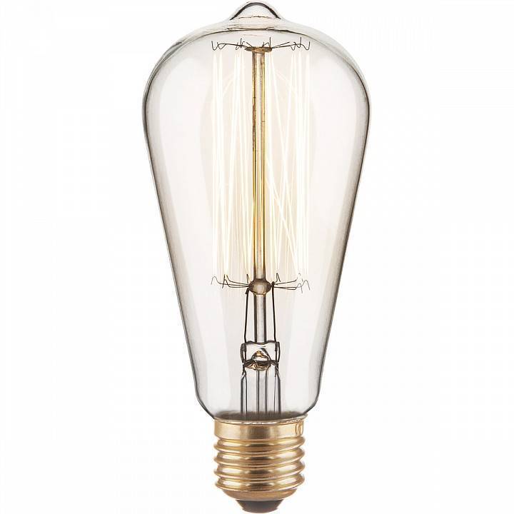 Лампа накаливания Elektrostandard ST64 E27 60Вт 2000K a034964