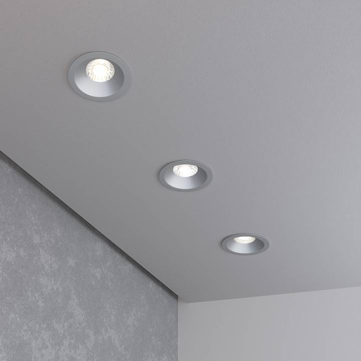 Встраиваемый светильник Elektrostandard 15266/LED 12 Вт 4000 K Белый a055720