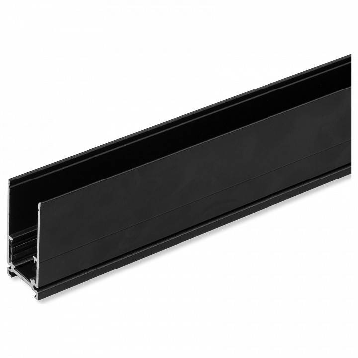 Шинопровод магнитный накладной Elektrostandard Slim Magnetic 1 м черный a057185