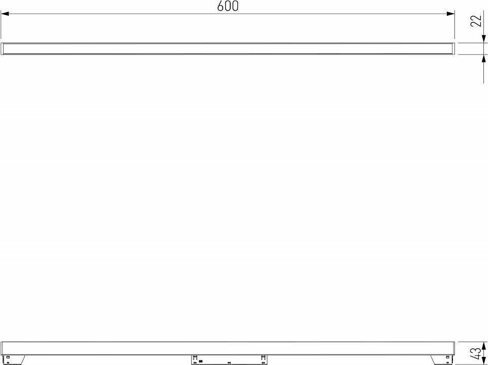 Встраиваемый светильник Elektrostandard Slim Magnetic a063541