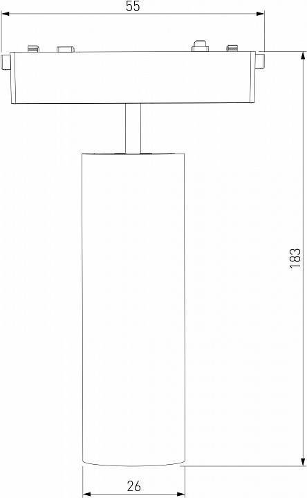 Светильник на штанге Elektrostandard Flat Magnetic a063713