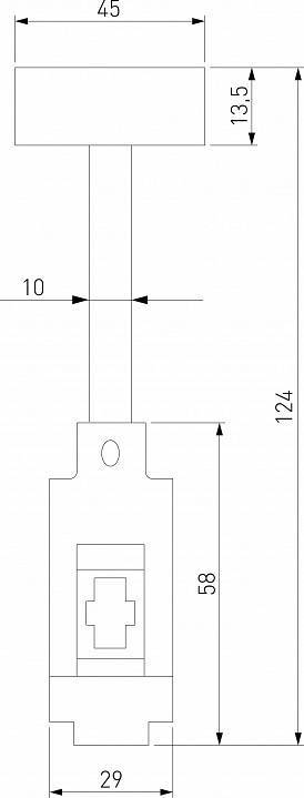 Основание на штанге Elektrostandard Esthetic Magnetic a065434