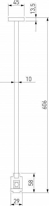 Основание на штанге Elektrostandard Esthetic Magnetic a065444