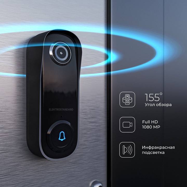Звонок беспроводной с камерой Elektrostandard WF a069488