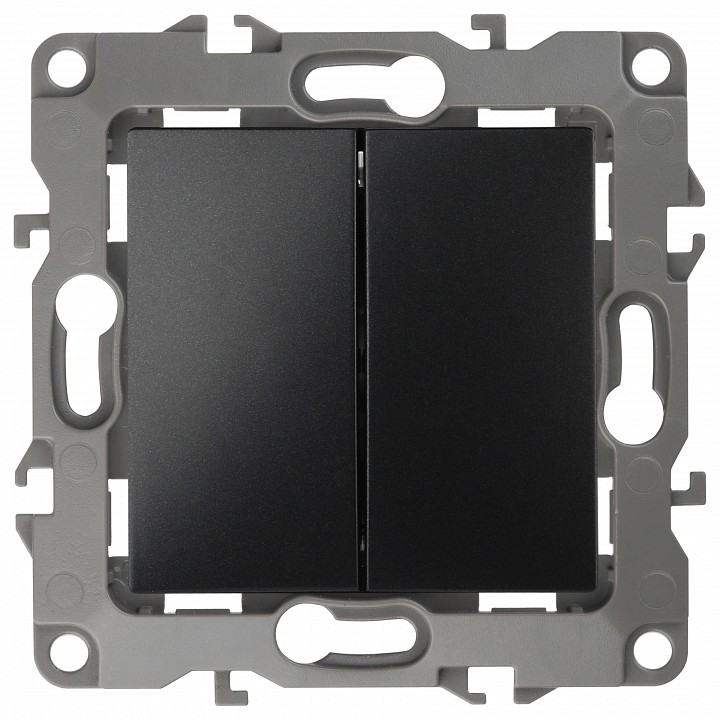 Переключатель двухклавишный без рамки Эра Эра 12 12-1106-05