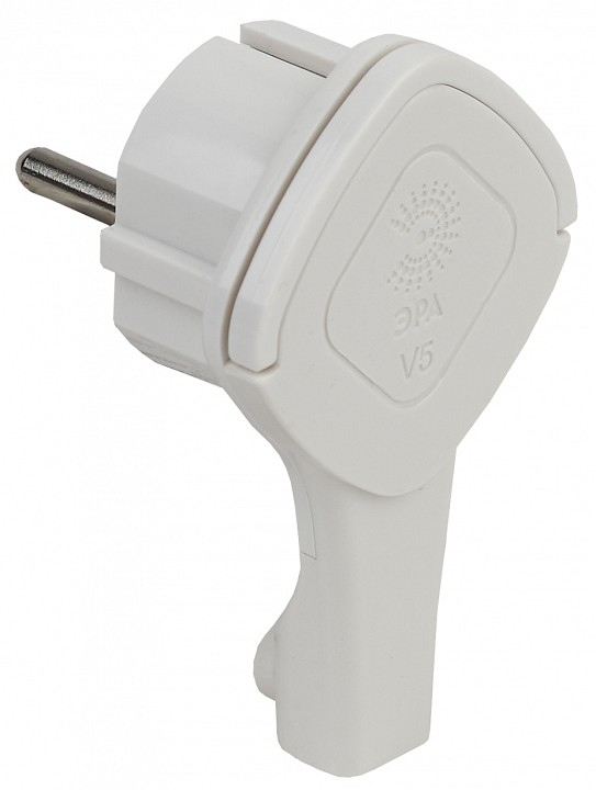 Вилка прямая ЭРА с заземлением V5(U)