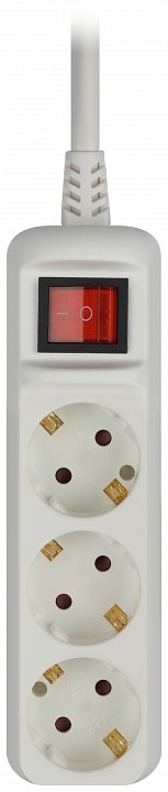 Удлинитель с выключателем Эра  U-3es-5m-3x1