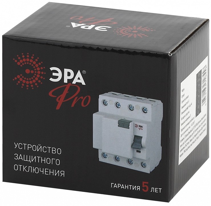 Устройство защитного отключения 4P Эра ВД1-63 NO-902-64