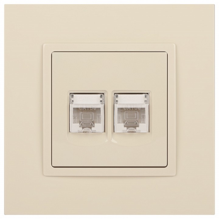 Розетка Ethernet RJ-45 без рамки Эра Эра Elegance 14-3108-02