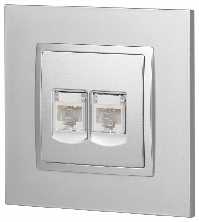 Розетка Ethernet RJ-45 без рамки Эра Эра Elegance 14-3108-03